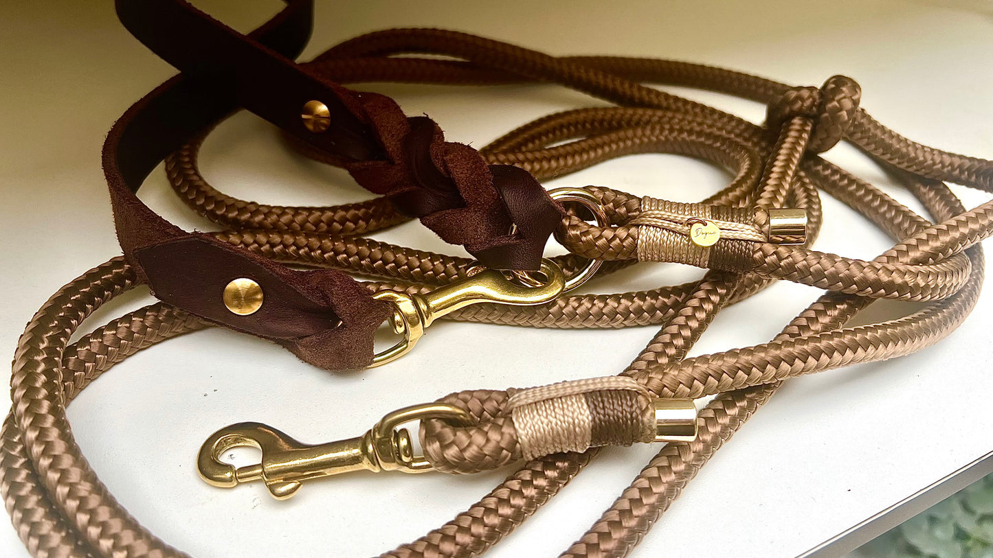 Brown-golden verstelbare lijn